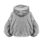 Vintage Washed Star Gray Hoodie
