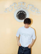 White devil’s advocate t-shirt