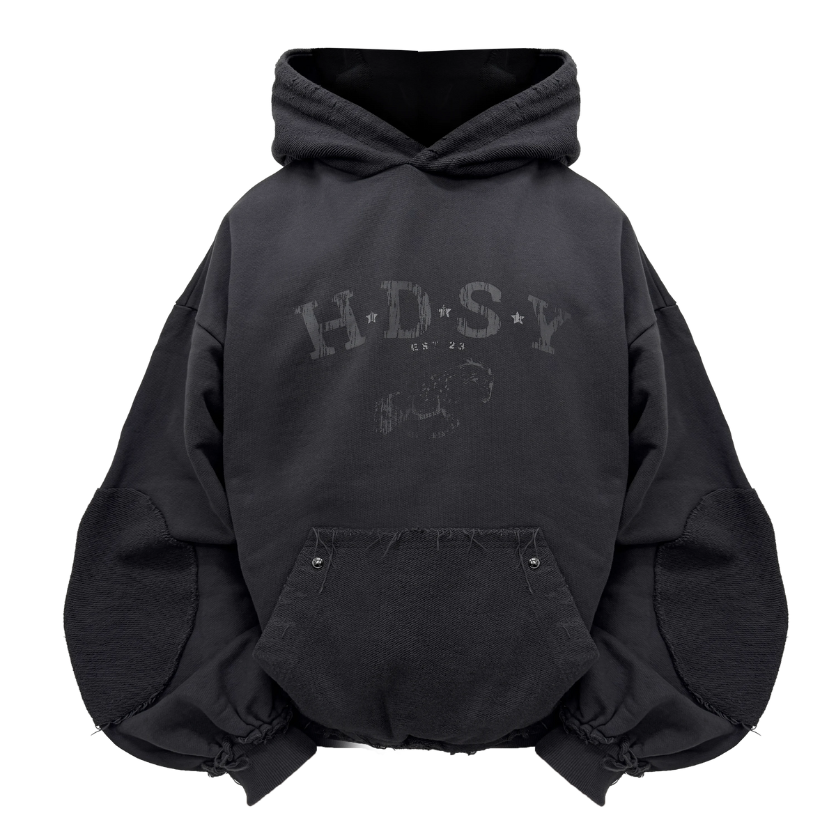 HDSY graphite hoodie