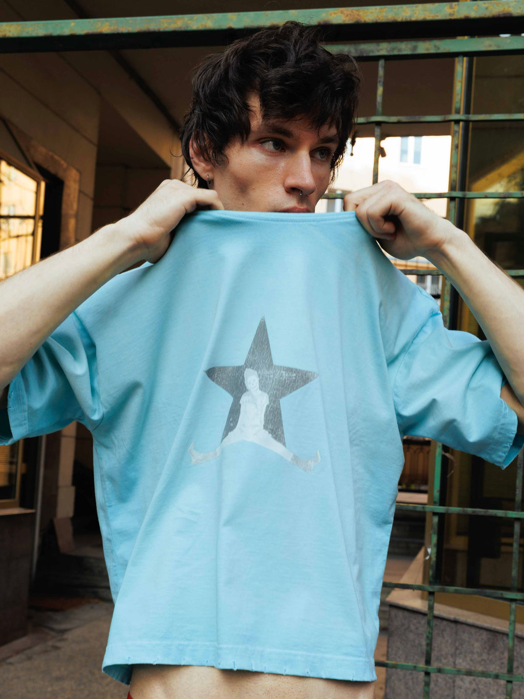 Thiffany blue t-shirt