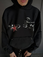Hollow hoodie