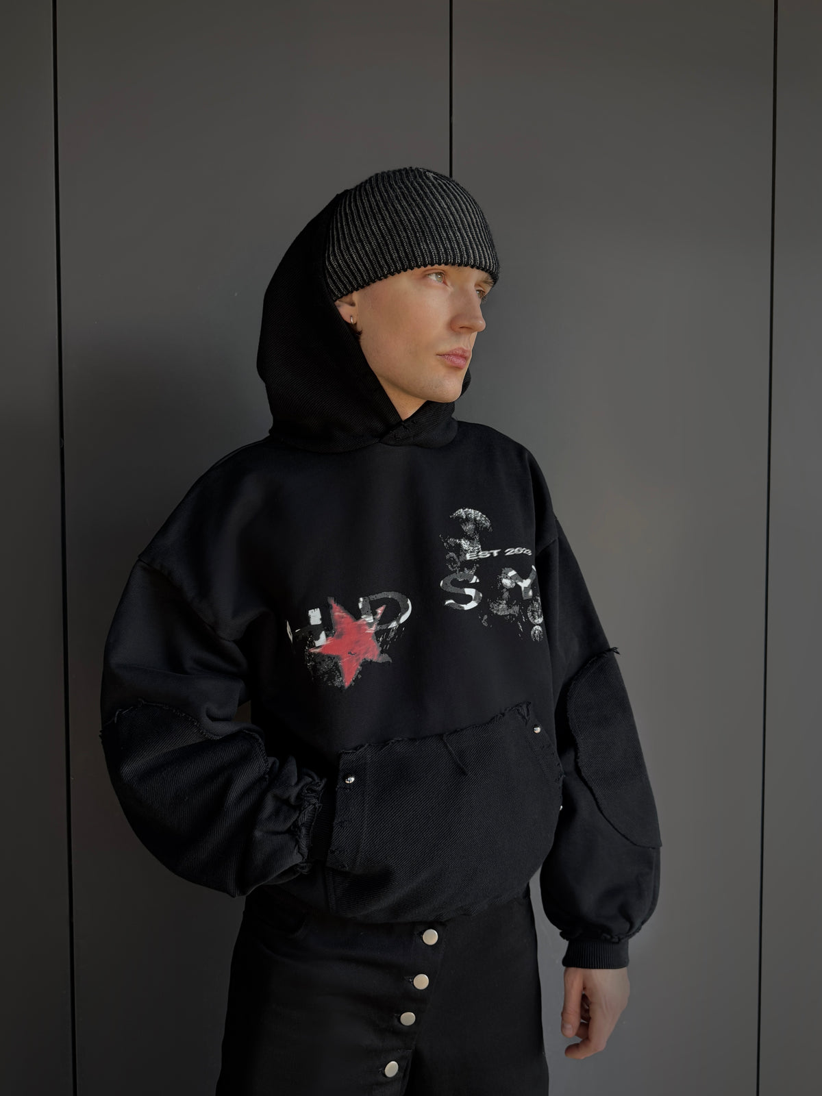 Hollow hoodie