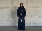 Blue raw jacket