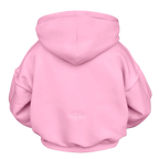 Baby pink basic hoodie