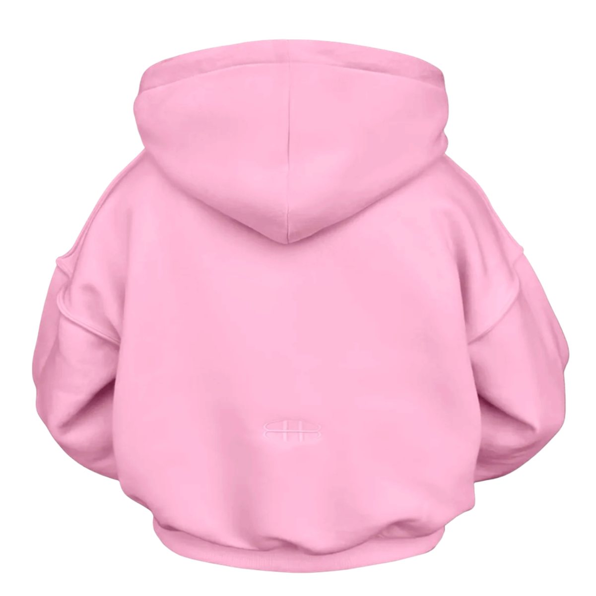 Baby pink basic hoodie