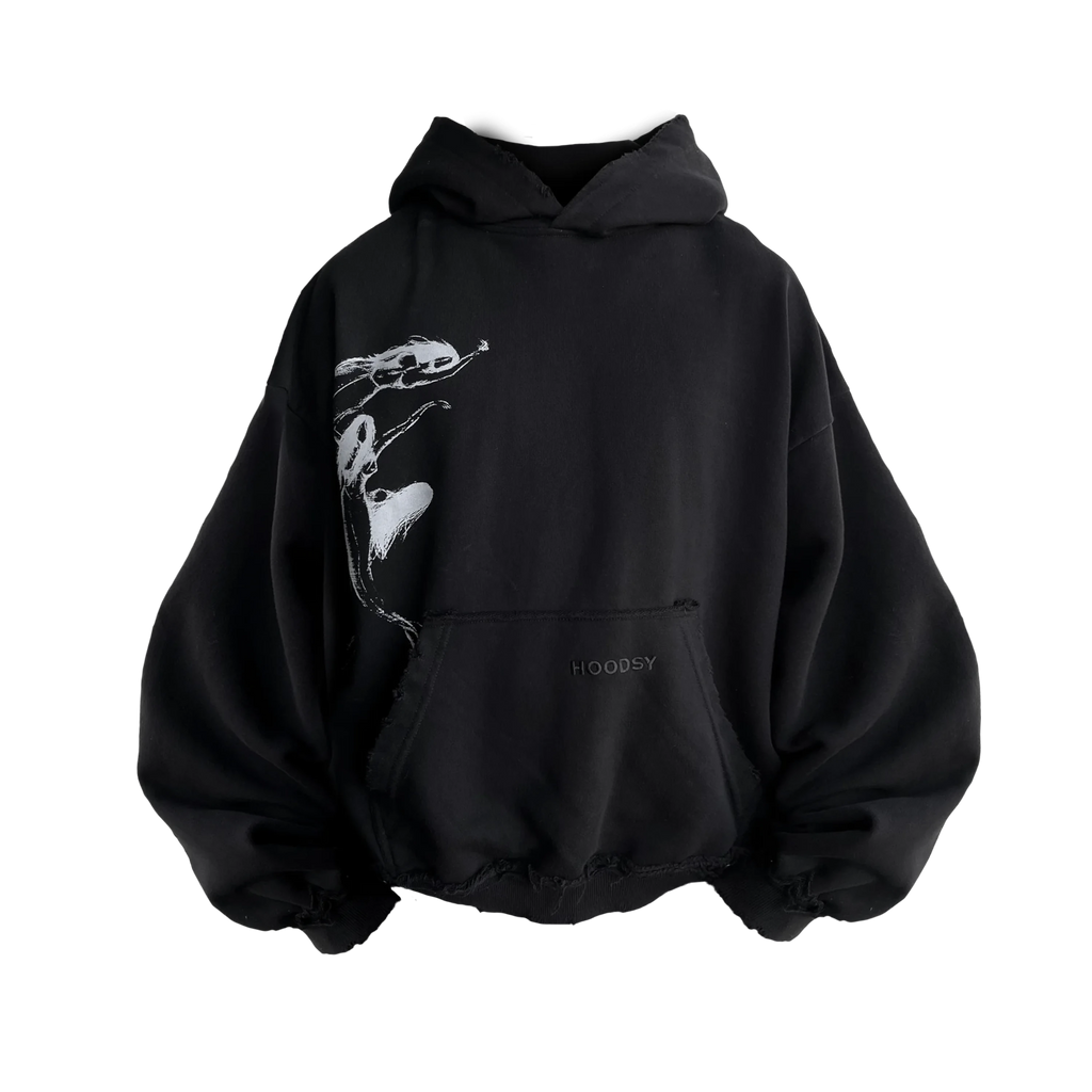Black siren hoodie