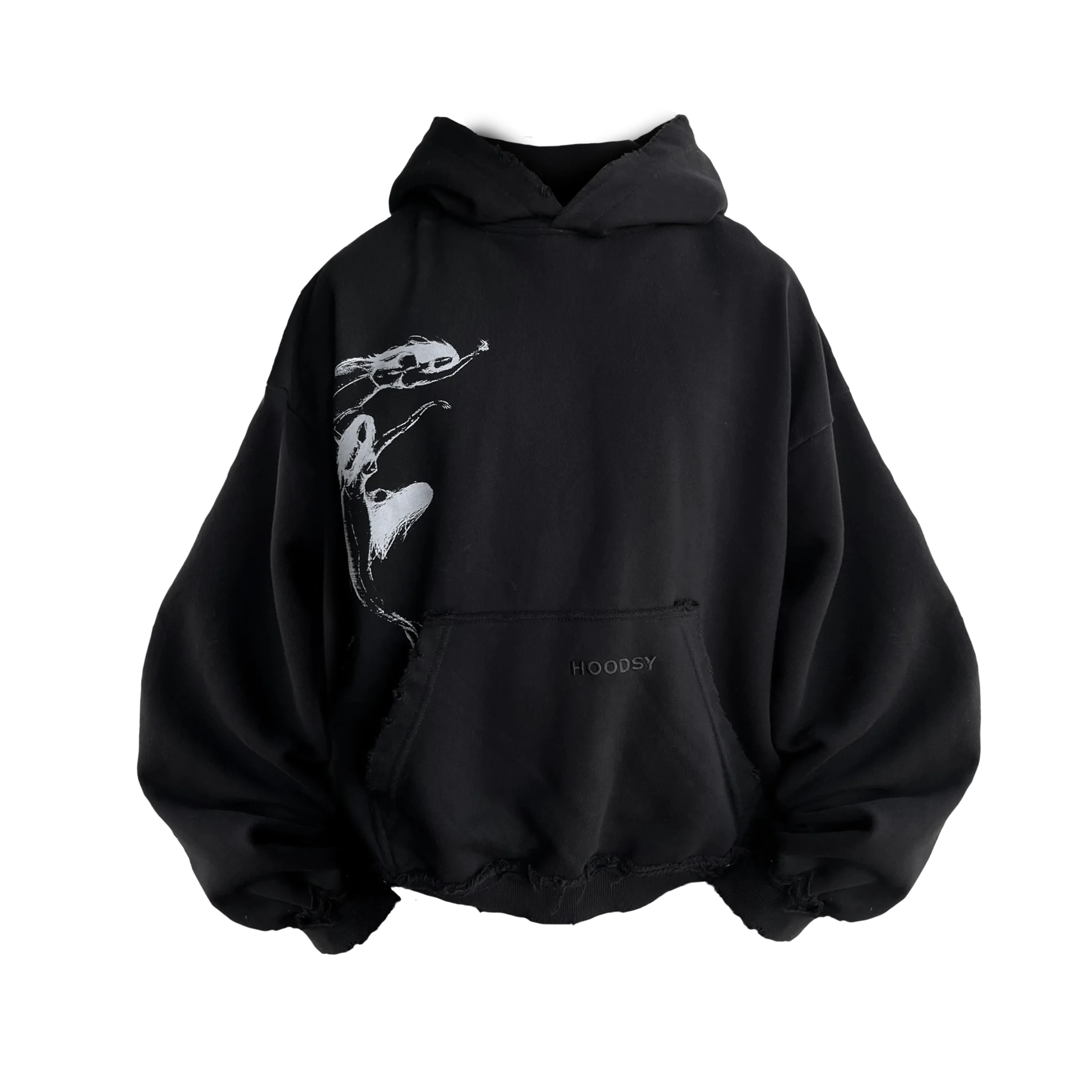 Black siren hoodie