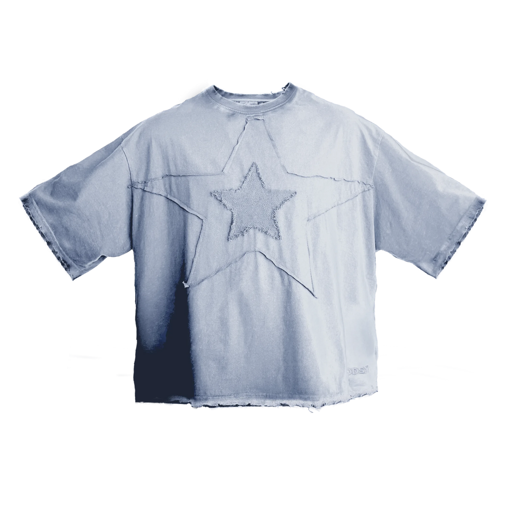 White raw star t-shirt