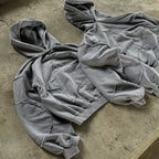 Vintage Washed Star Gray Hoodie