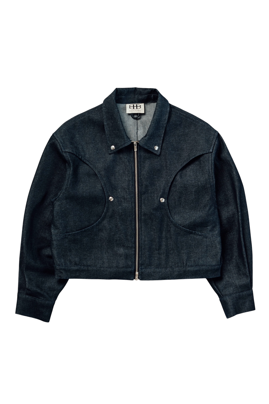 Blue raw jacket