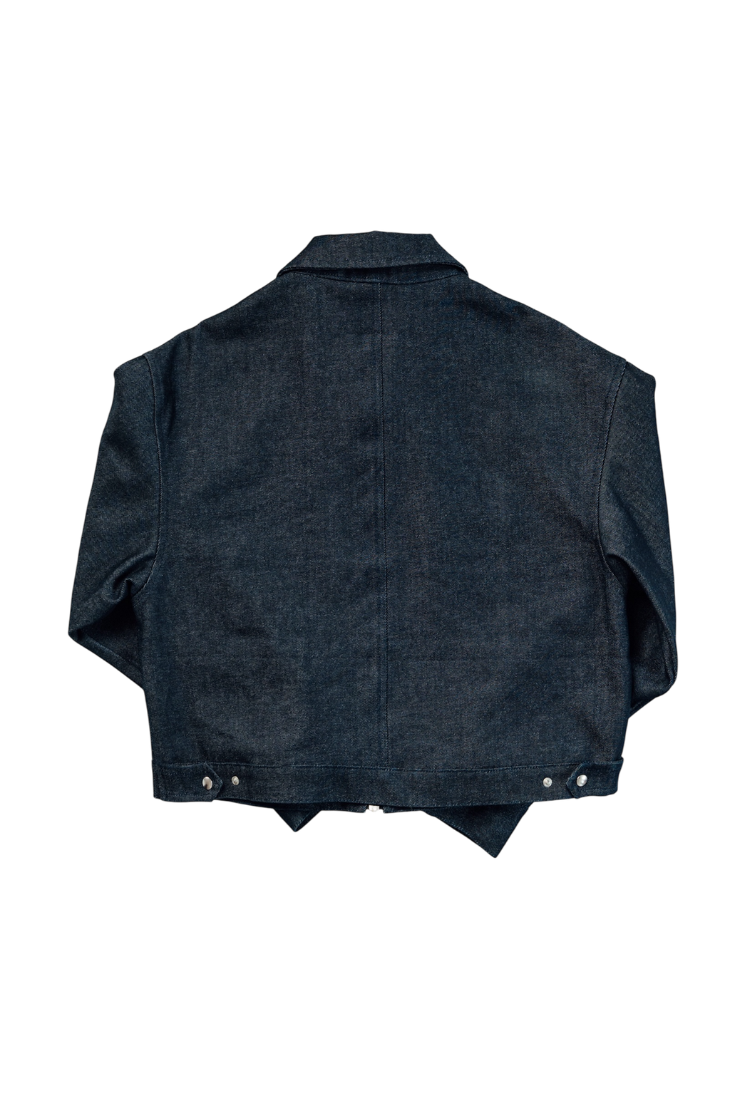 Blue raw jacket