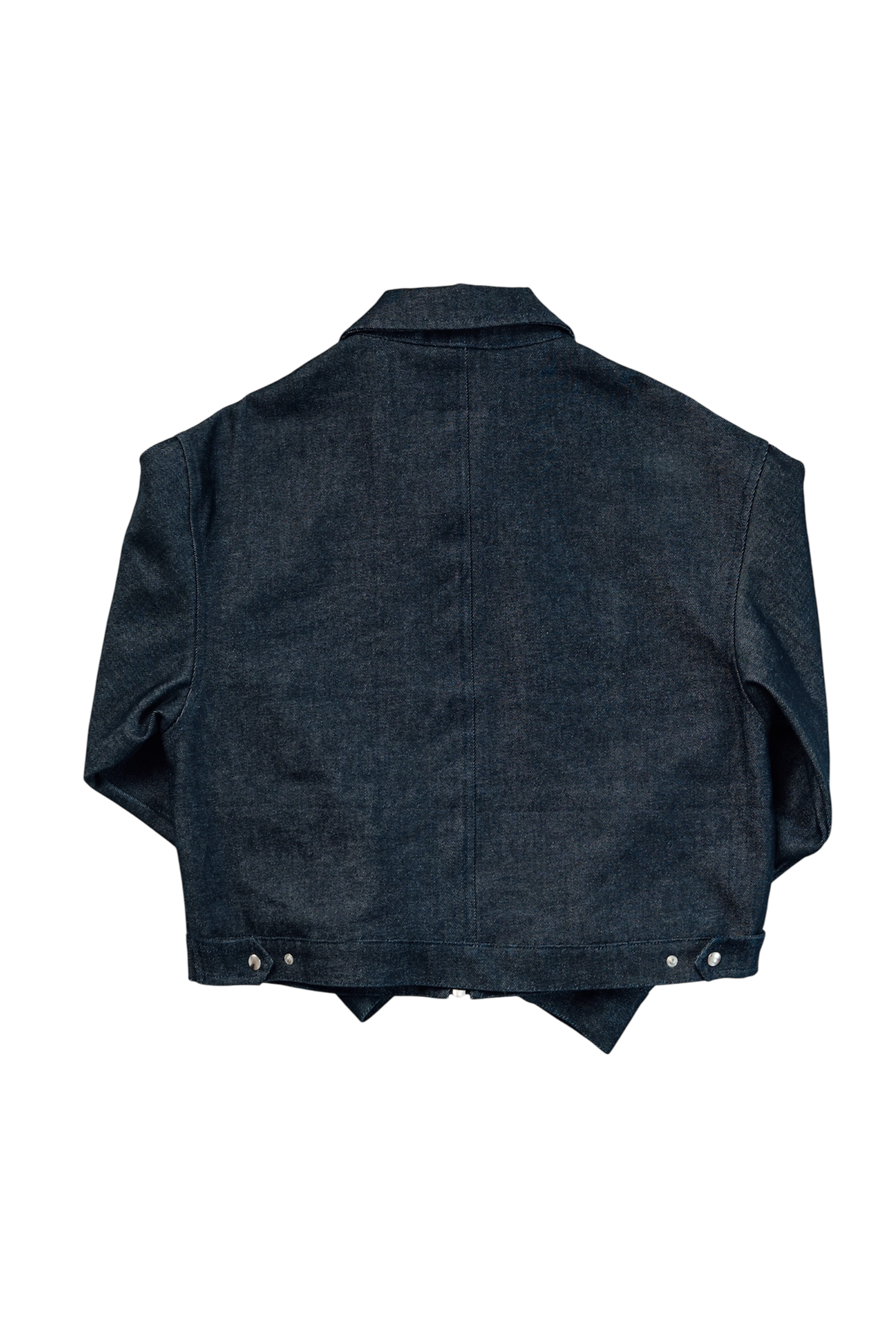 Blue raw jacket