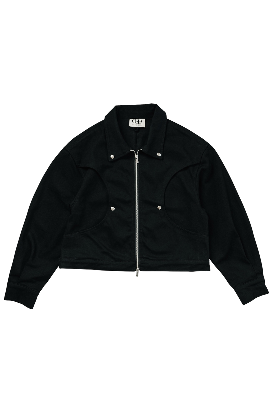 Black raw jacket
