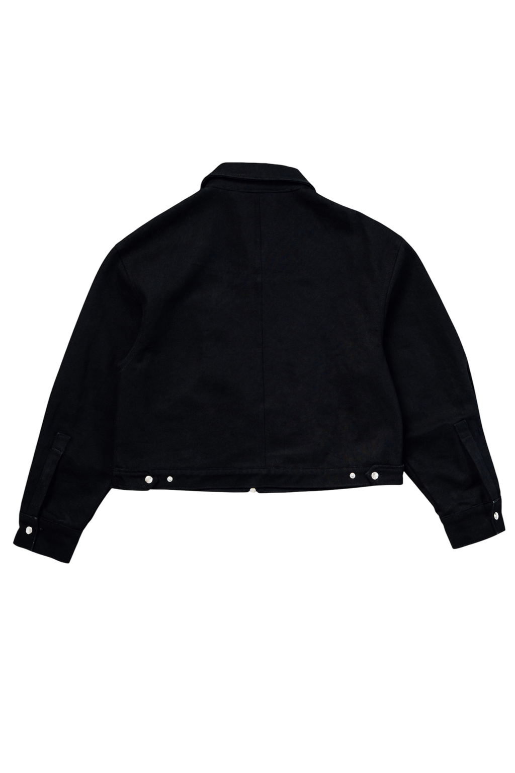 Black raw jacket