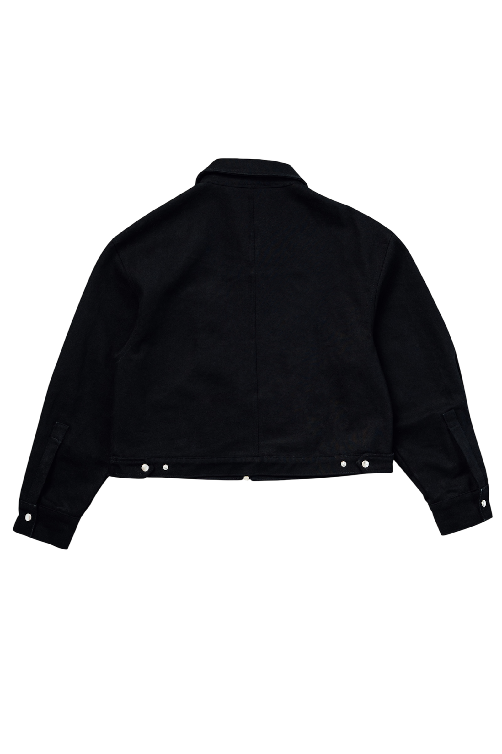 Black raw jacket