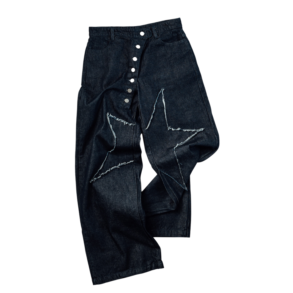 Blue raw star jeans