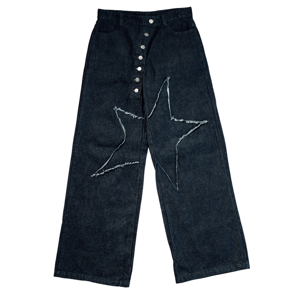 Blue raw star jeans