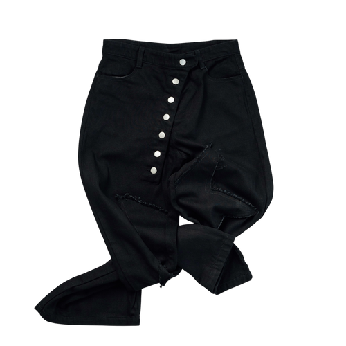 Black raw star jeans