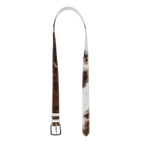 Cowhide leather belt