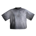 Vintage washed gray star t-shirt