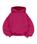 Pink basic hoodie