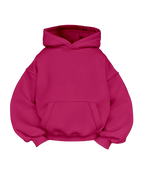 Pink basic hoodie