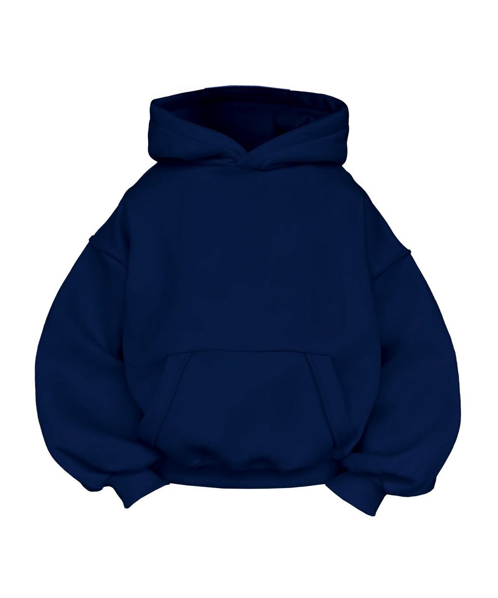 Cobalt basic hoodie