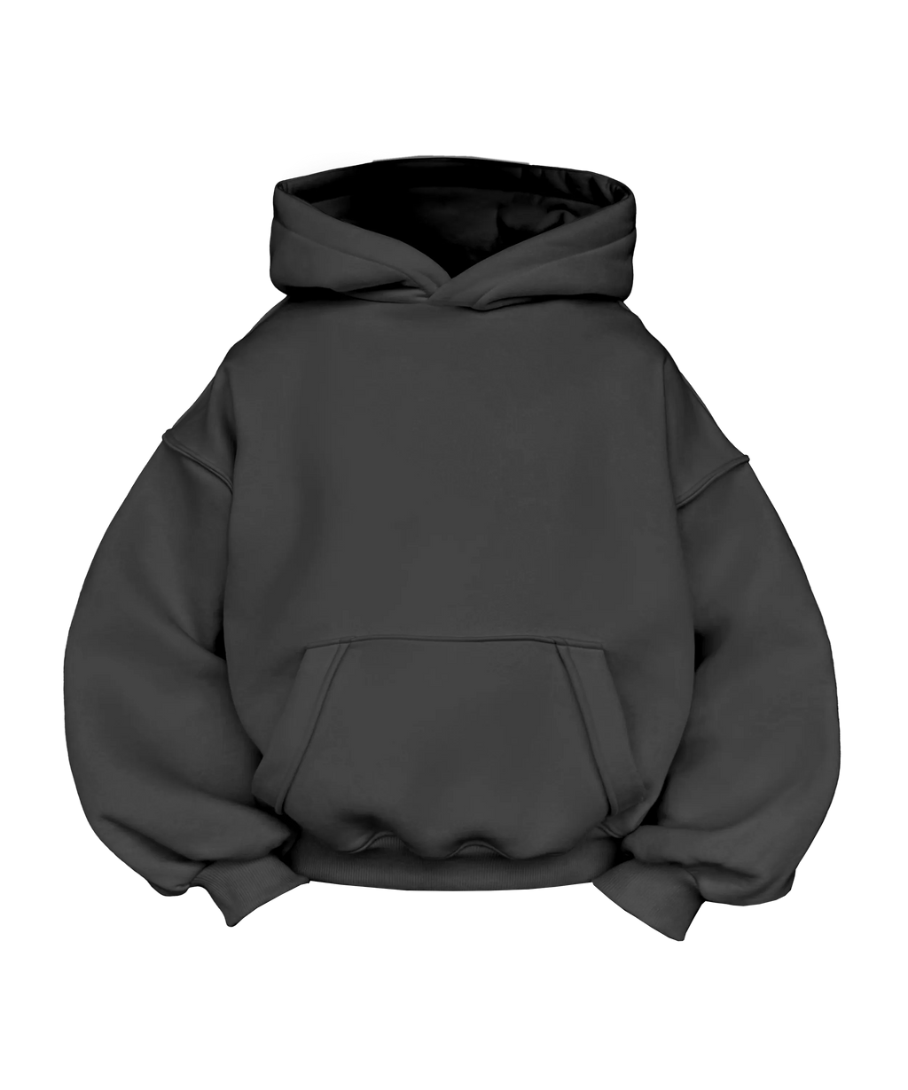 Graphite basic hoodie