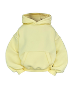 Yellow basic hoodie
