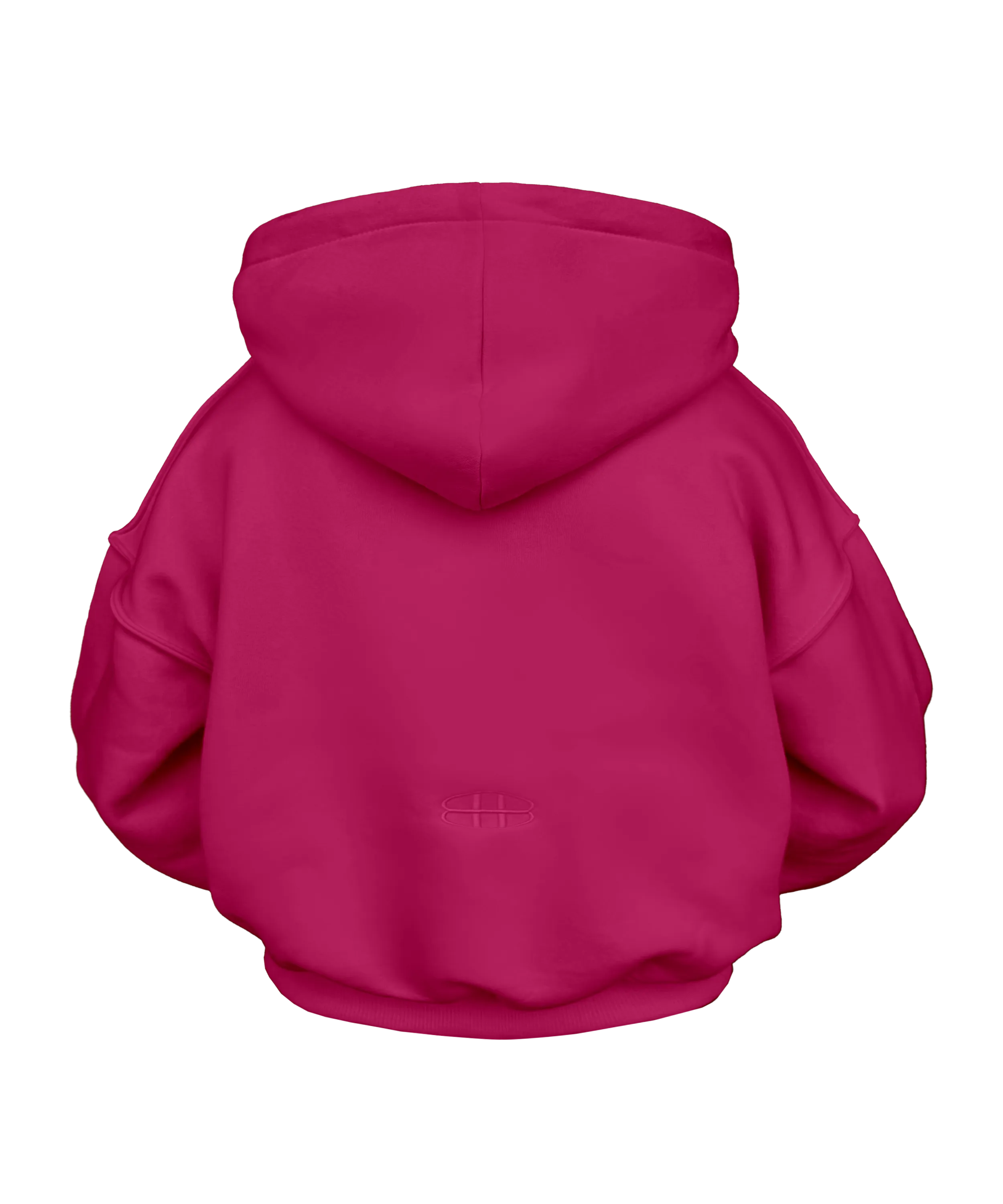 Pink basic hoodie