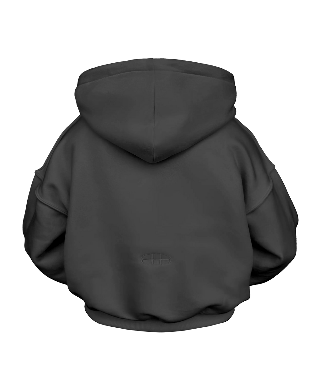 Graphite basic hoodie