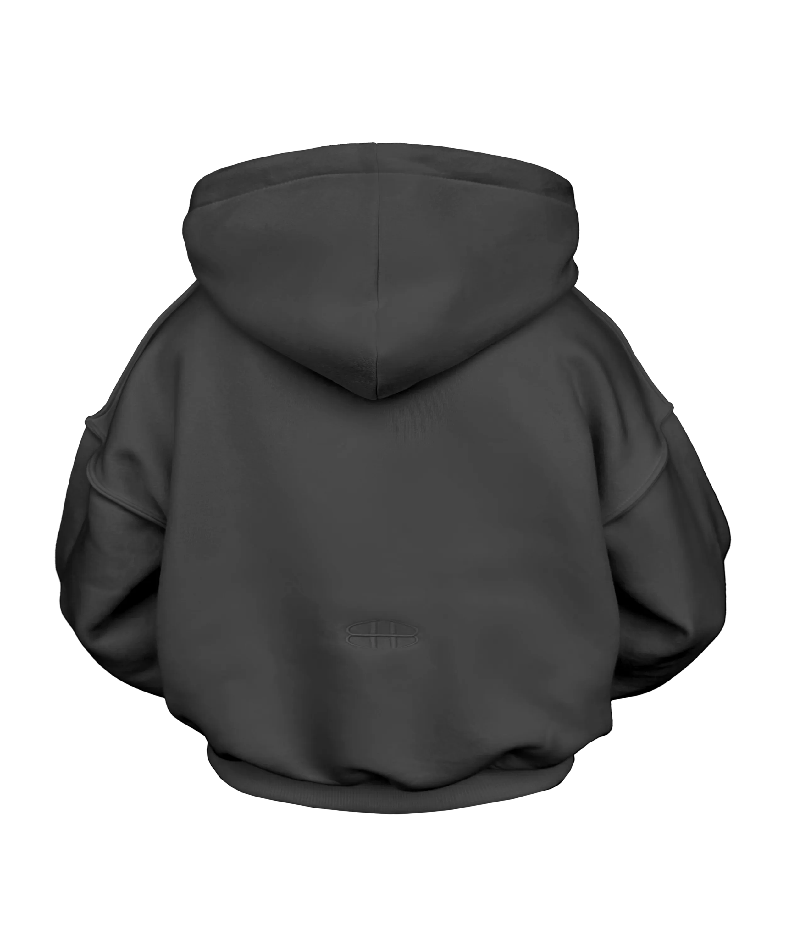 Graphite basic hoodie